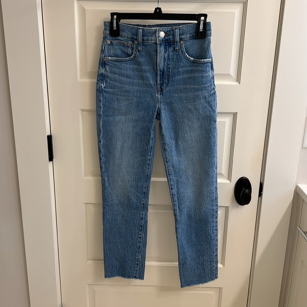 Madewell The Perfect Vintage Straight Jeans